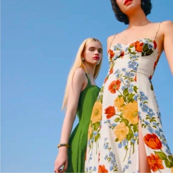 NWOT! Reformation Juliette Midi Dress in Formosa Floral Print - Picture 4 of 16